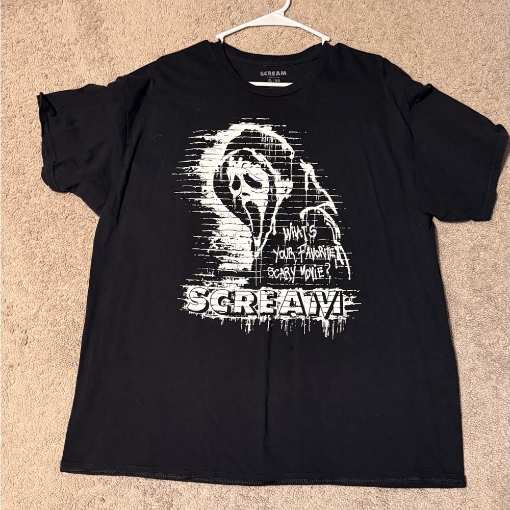 Scream Black Graphic T-Shirt